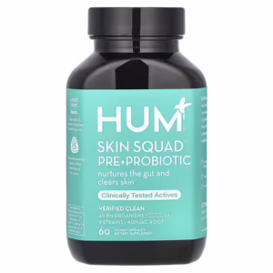 HUM Nutrition Skin Squad Pre+Probiotic Capsules For Skin & Gut Health